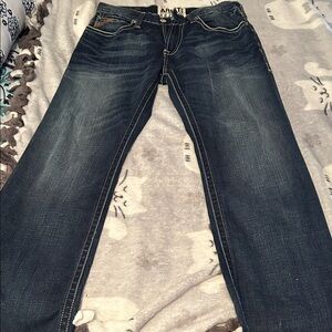 Ariat Men's Dark Blue Relaxed Jeans